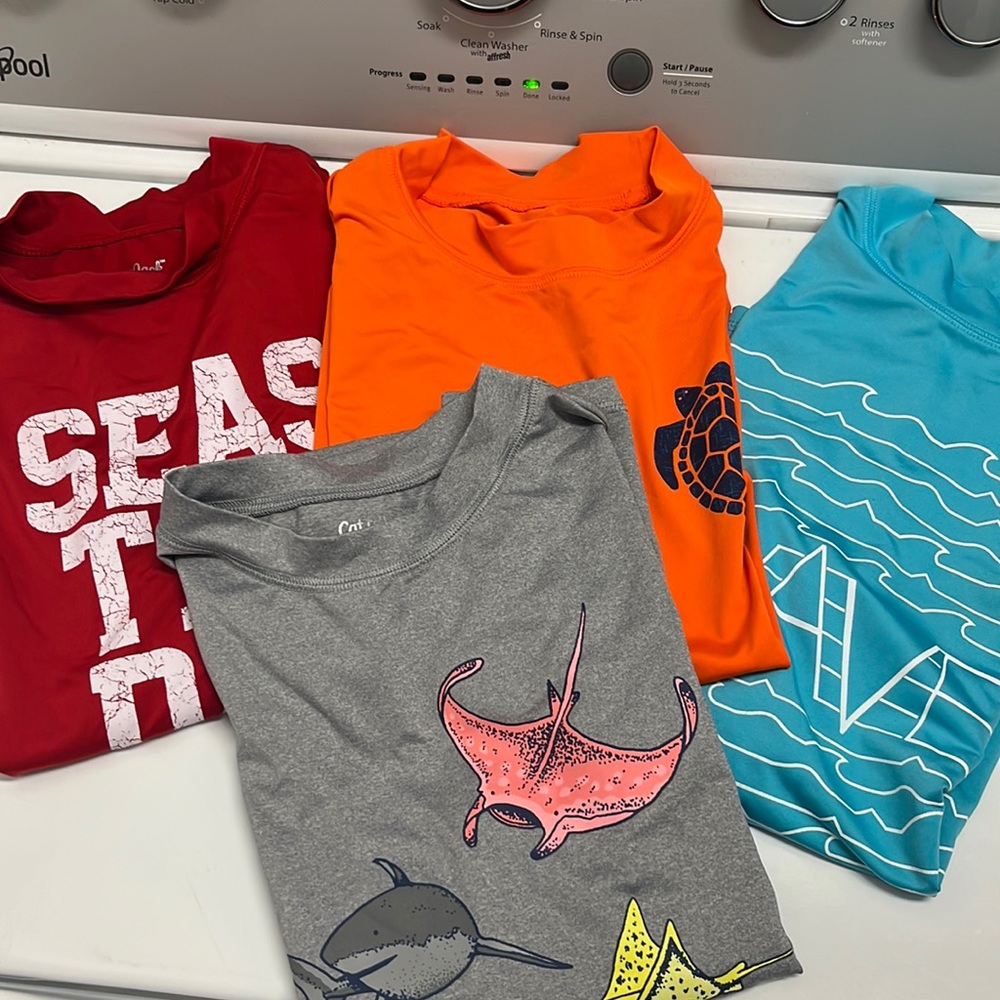 Cat and Jack rash guard lot